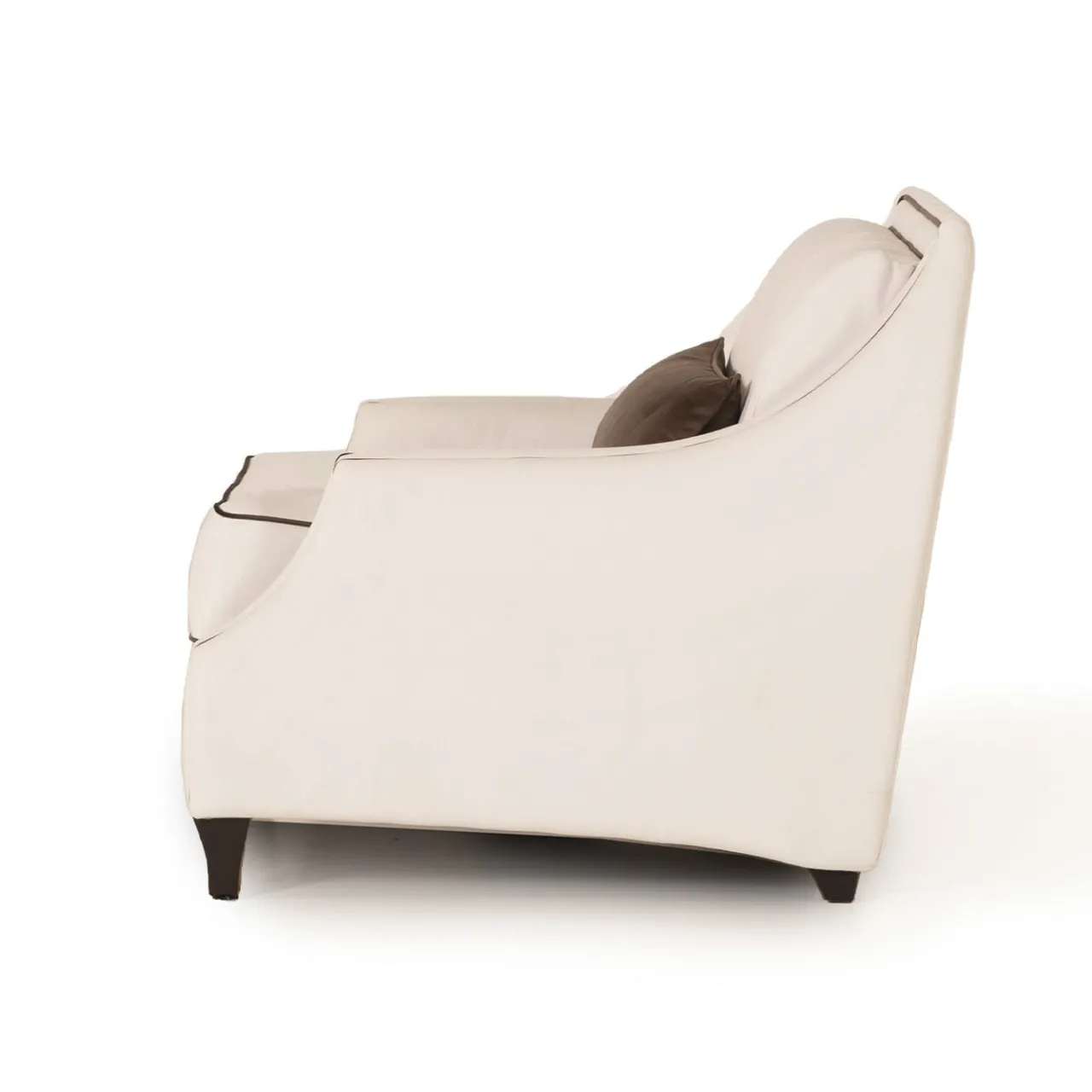 Mantellassi 1926 Armchairs<Istana off white velvet classic armchair