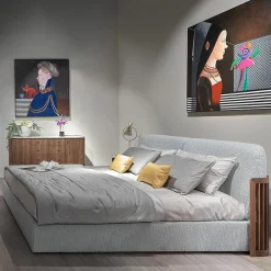Annibale Colombo Beds<Italo Donatello Double Bed