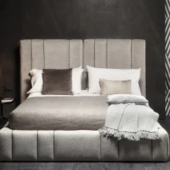 Vibieffe Beds<Italo Gray Textile Bed