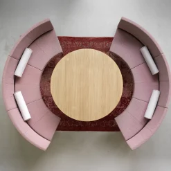 Sitia Dining Tables<Itavolo Round Table with wooden Top