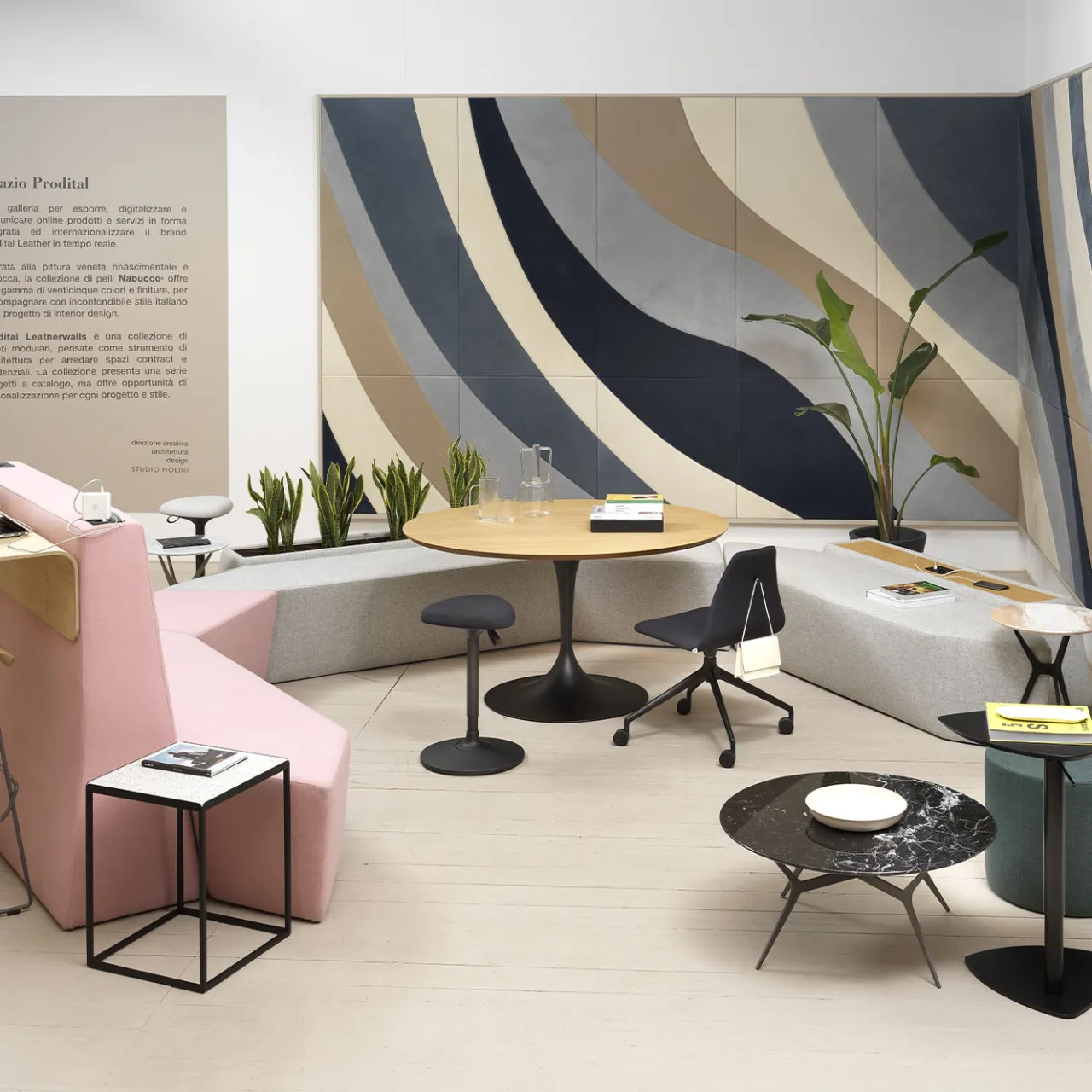 Sitia Dining Tables<Itavolo Round Table with wooden Top