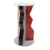 Memphis Side Tables<Ivory Column by Ettore Sottsass - Milano