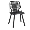 TrabA' Chairs<Jackie Black Chair by Emilio Nanni