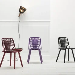 TrabA' Chairs<Jackie Black Chair by Emilio Nanni