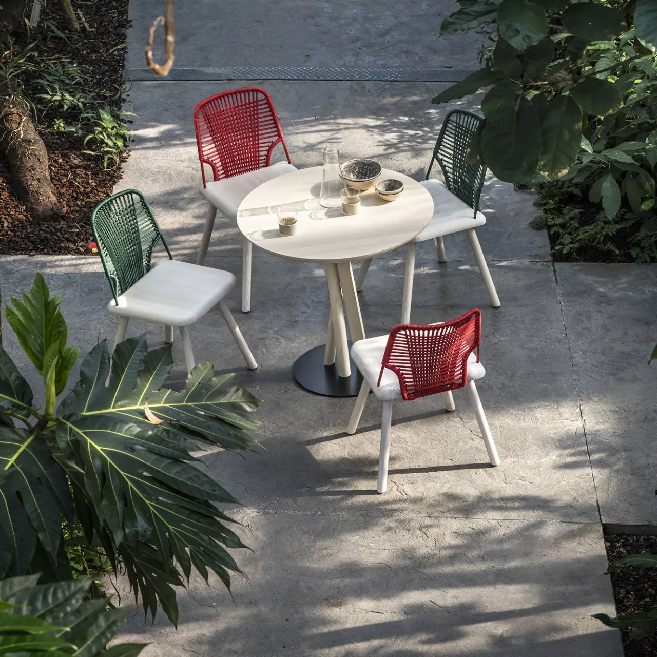 TrabA' Chairs<Jackie Green Chair By Emilio Nanni