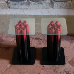 Paolo Giordano Side Tables<Jaipur Garden Metal And Glass Side Table