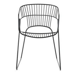Sitia Outdoor Chairs & Stools<Japan Black Metal Outdoor Chair