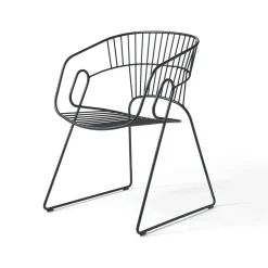 Sitia Outdoor Chairs & Stools<Japan Black Metal Outdoor Chair