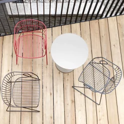 Sitia Outdoor Chairs & Stools<Japan Black Metal Outdoor Chair