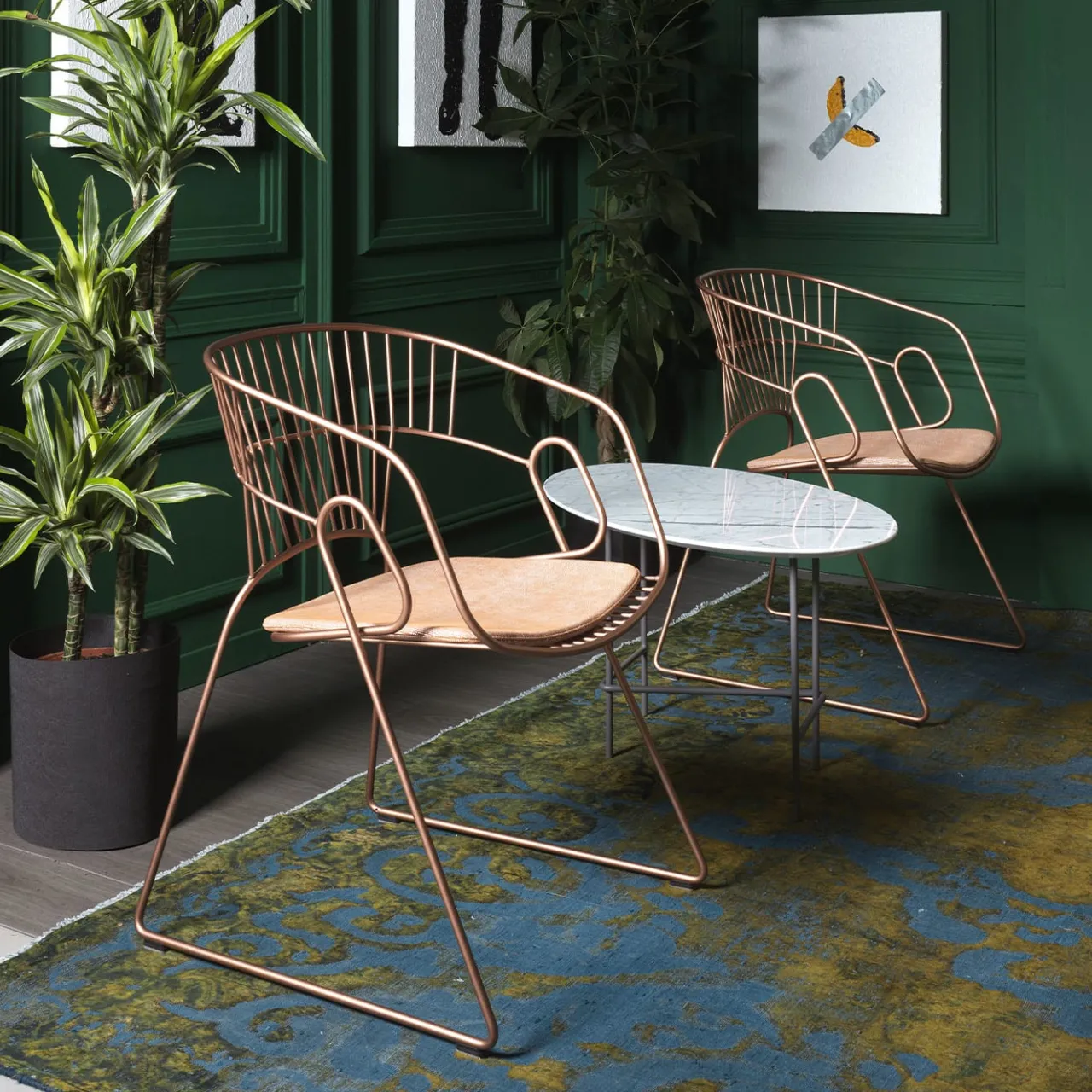 Sitia Outdoor Chairs & Stools<Japan Copper Metal Outdoor Chair