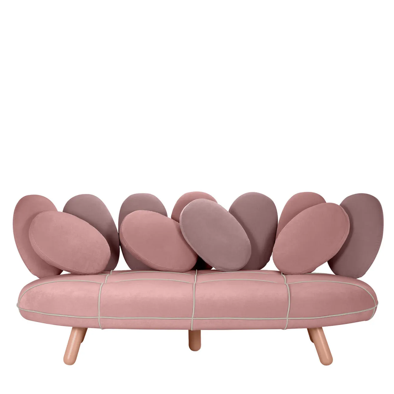 Adrenalina Sofas<Jelly Pink 3-Seater Sofa By Simone Micheli