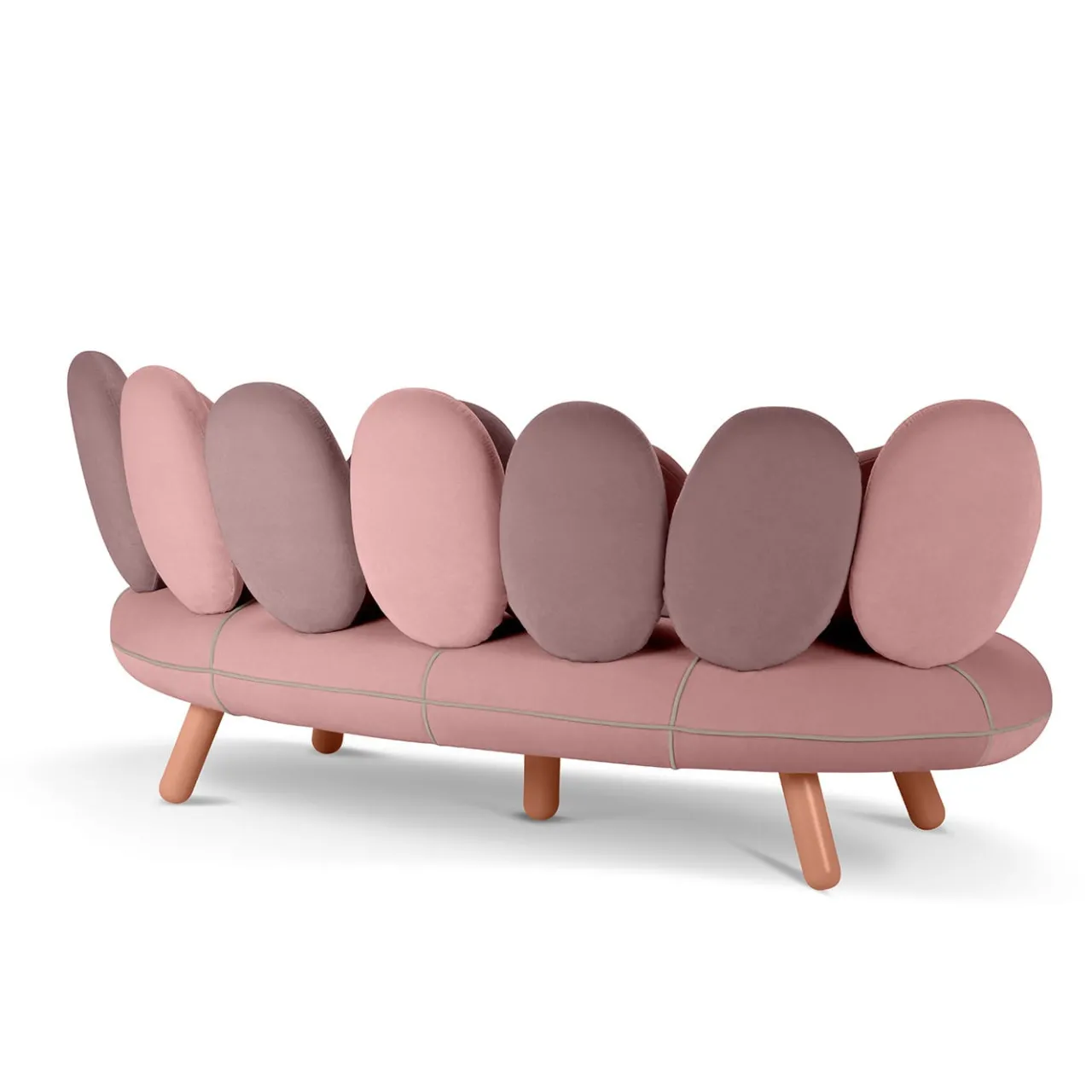 Adrenalina Sofas<Jelly Pink 3-Seater Sofa By Simone Micheli