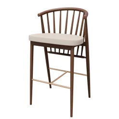 Morelato Bar Stools<Jenny Ash Wood Upholstered Bar Stool