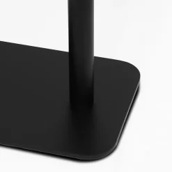 TrabA' Side Tables<Jens-Fix Black Metal Side Table by Massimo Broglio