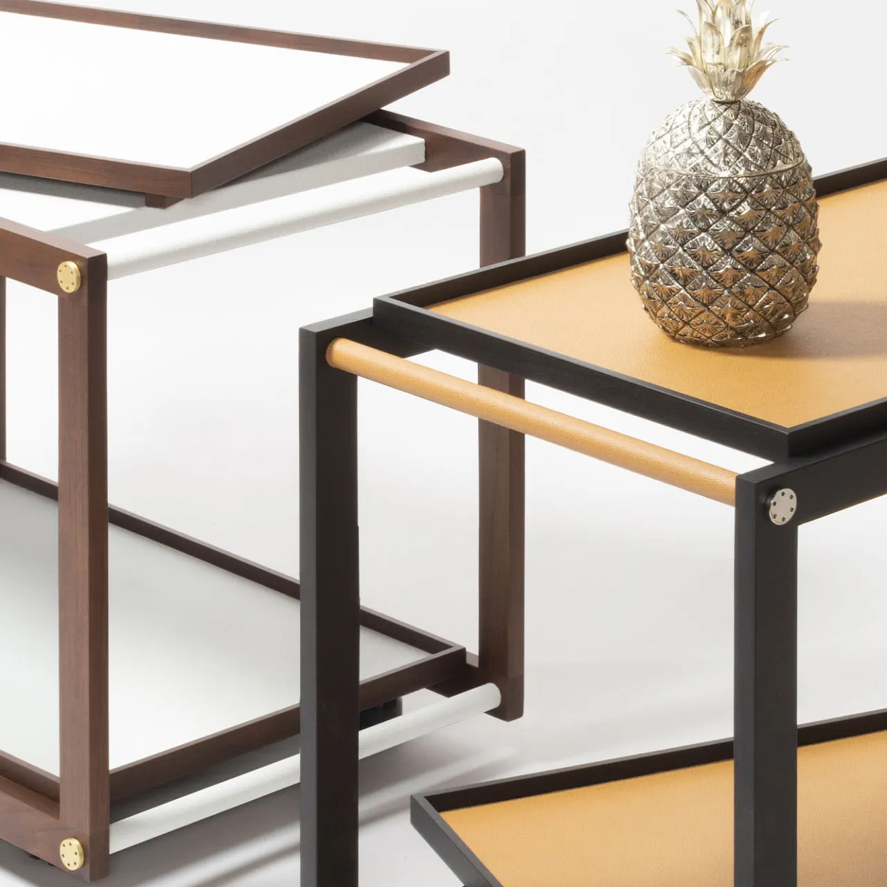 Giobagnara Serving Tables<Jeremy Serving Trolley #3