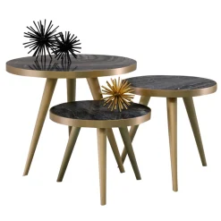 DOM Edizioni Nesting Tables<Jerome Set of 3 Side Tables