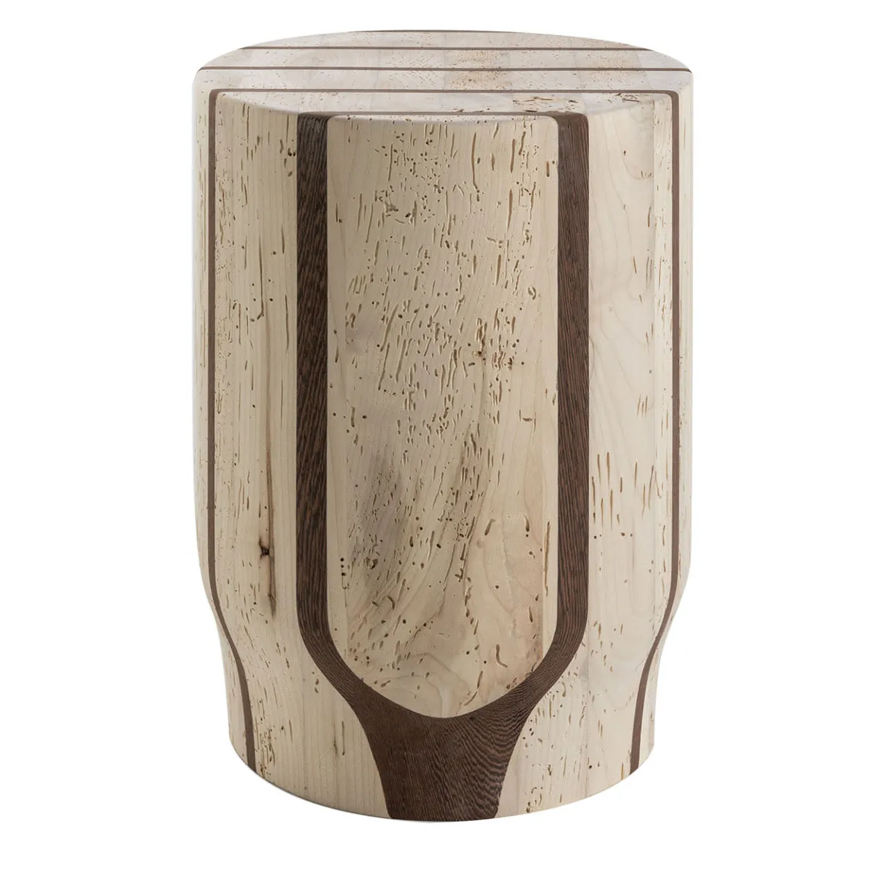 Secondome Edizioni Stools<Jeunesse Brown Stool by Duccio Maria Gambi