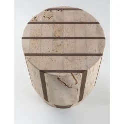 Secondome Edizioni Stools<Jeunesse Brown Stool by Duccio Maria Gambi