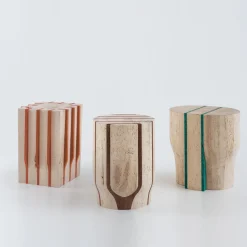 Secondome Edizioni Stools<Jeunesse Brown Stool by Duccio Maria Gambi