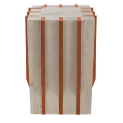 Secondome Edizioni Stools<Jeunesse Orange Stool By Duccio Maria Gambi