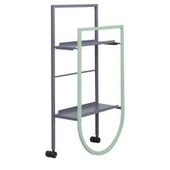 Giacopini Serving Tables<JJ Gray and Green Cart