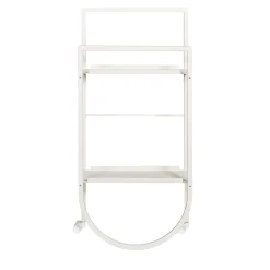 Giacopini Serving Tables<JJ White Metal Cart