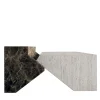 Dimarmo Coffee Tables<Jogja Visone & Travertine Marble Coffee Table by Studio Hendro Hadinata