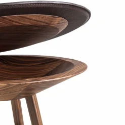 Durame Side Tables<Joker Round Black & Brown Accent Table