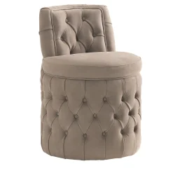 Bedding Atelier Ottomans & Poufs<Jolly Gray Pouf