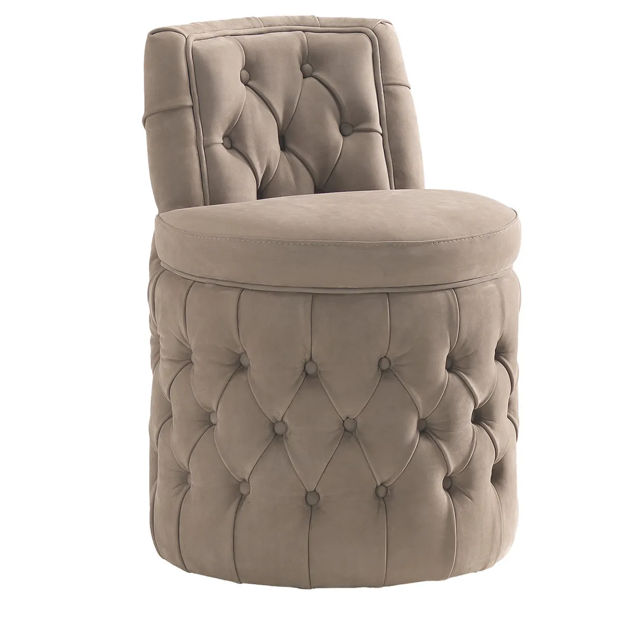 Bedding Atelier Ottomans & Poufs<Jolly Gray Pouf