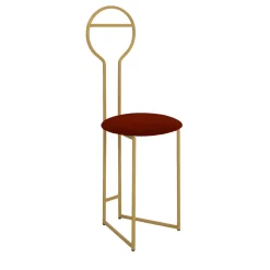 Colé Chairs<JOLY IV Red Chairdrobe #1