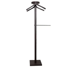 Cassigoli Coat Stands<Joy Cocoa Brown Wood & Leather Valet Stand