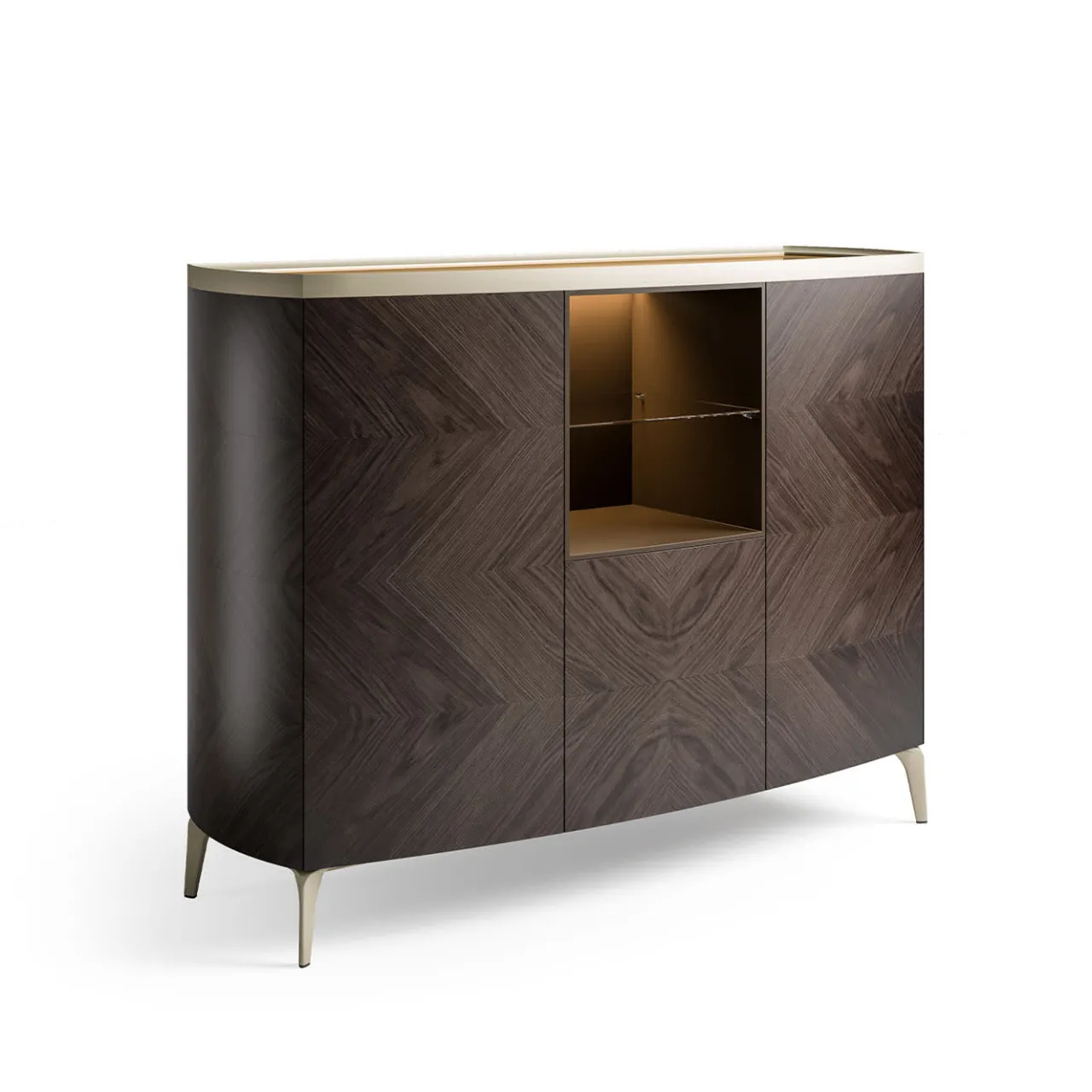 Alberto & Mario Ghezzani Bar Cabinets<Joy Showcase Cabinet