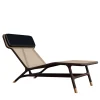 Morelato Chaises<Joyce Black Chaise Longue