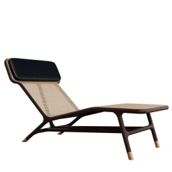Morelato Chaises<Joyce Black Chaise Longue
