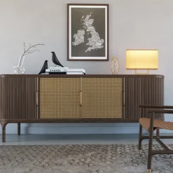 Morelato Sideboards Buffets<Joyce Brown Viennese Cane Sideboard
