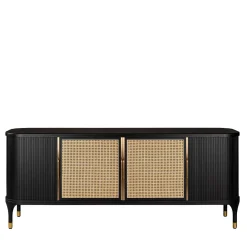 Morelato Sideboards Buffets<Joyce White Viennese Cane Sideboard
