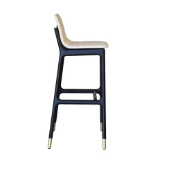 Morelato Bar Stools<Joyce Wood Leather Upholstered Bar Stool