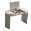 CPRN Homood Dressers<Jules Beige leather vanity table