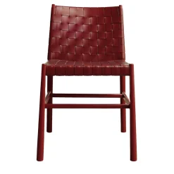 TrabA' Chairs<Julie Burgundy Chair By Emilio Nanni