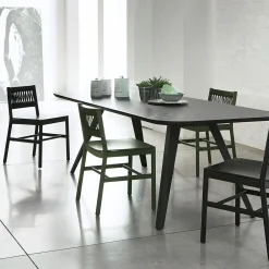 TrabA' Chairs<Julie Green Chair by Emilio Nanni