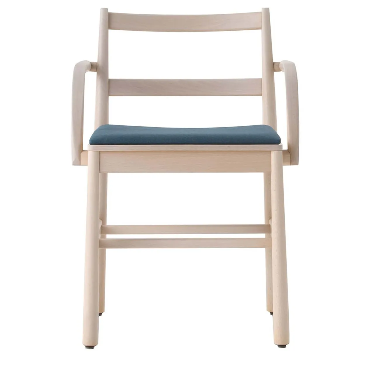 TrabA' Chairs<Julie White and Petrol Green Chair by Emilio Nanni