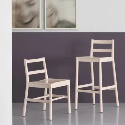 TrabA' Bar Stools<Julie White Stool by Emilio Nanni