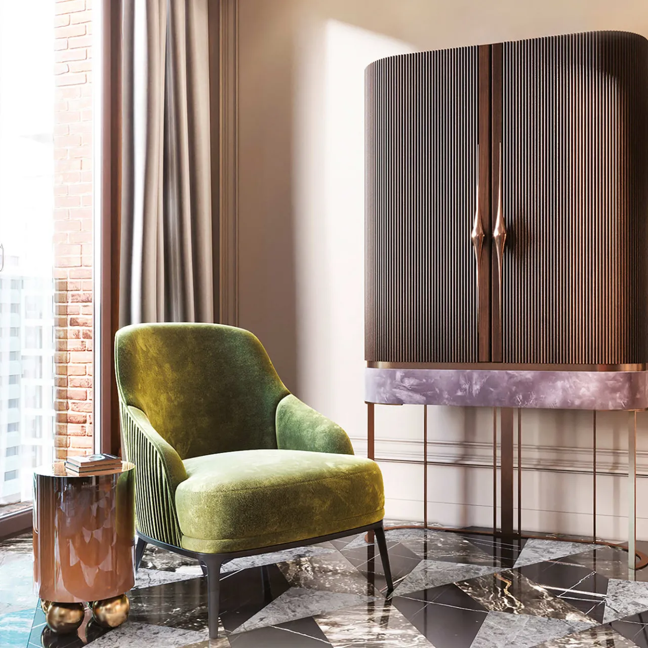 Medea 1905 Cabinets<Juliet bar cabinet