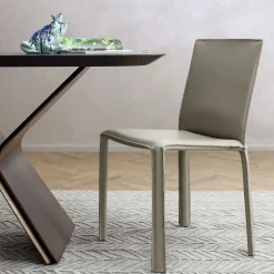 Morica Design Chairs<Jumpsuite Beige Leather Chair