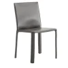 Morica Design Chairs<Jumpsuite Gray Leather Chair