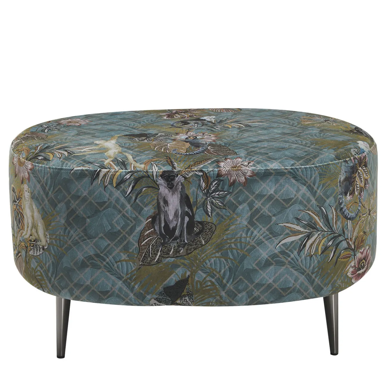 Instabilelab Ottomans & Poufs<Jungle Oval Ottoman #2