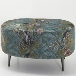 Instabilelab Ottomans & Poufs<Jungle Oval Ottoman #2