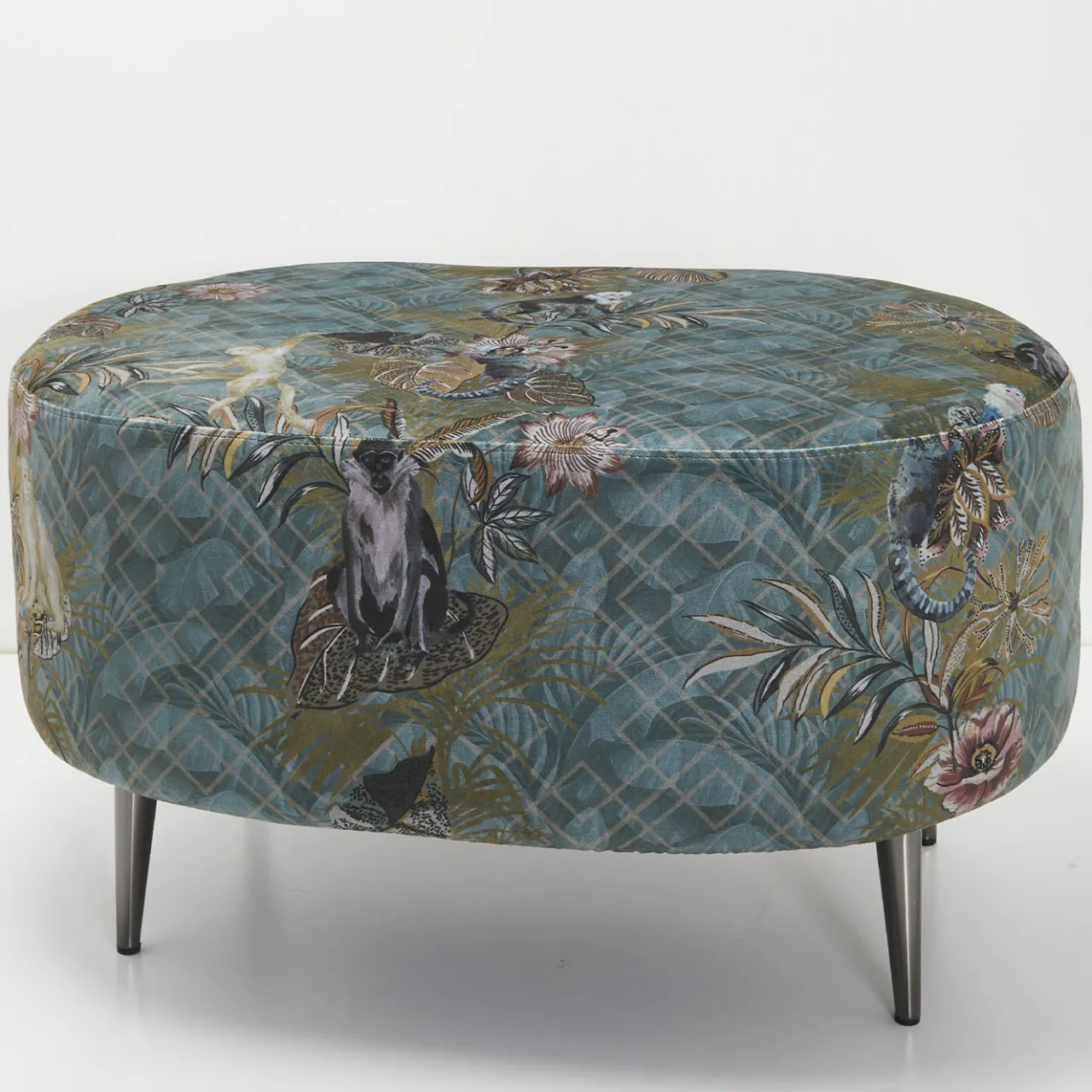 Instabilelab Ottomans & Poufs<Jungle Oval Ottoman #2