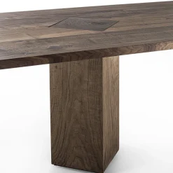Riva 1920 Dining Tables<Junior B Solid walnut wood Dining Table
